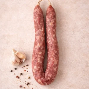 droge worst knoflook