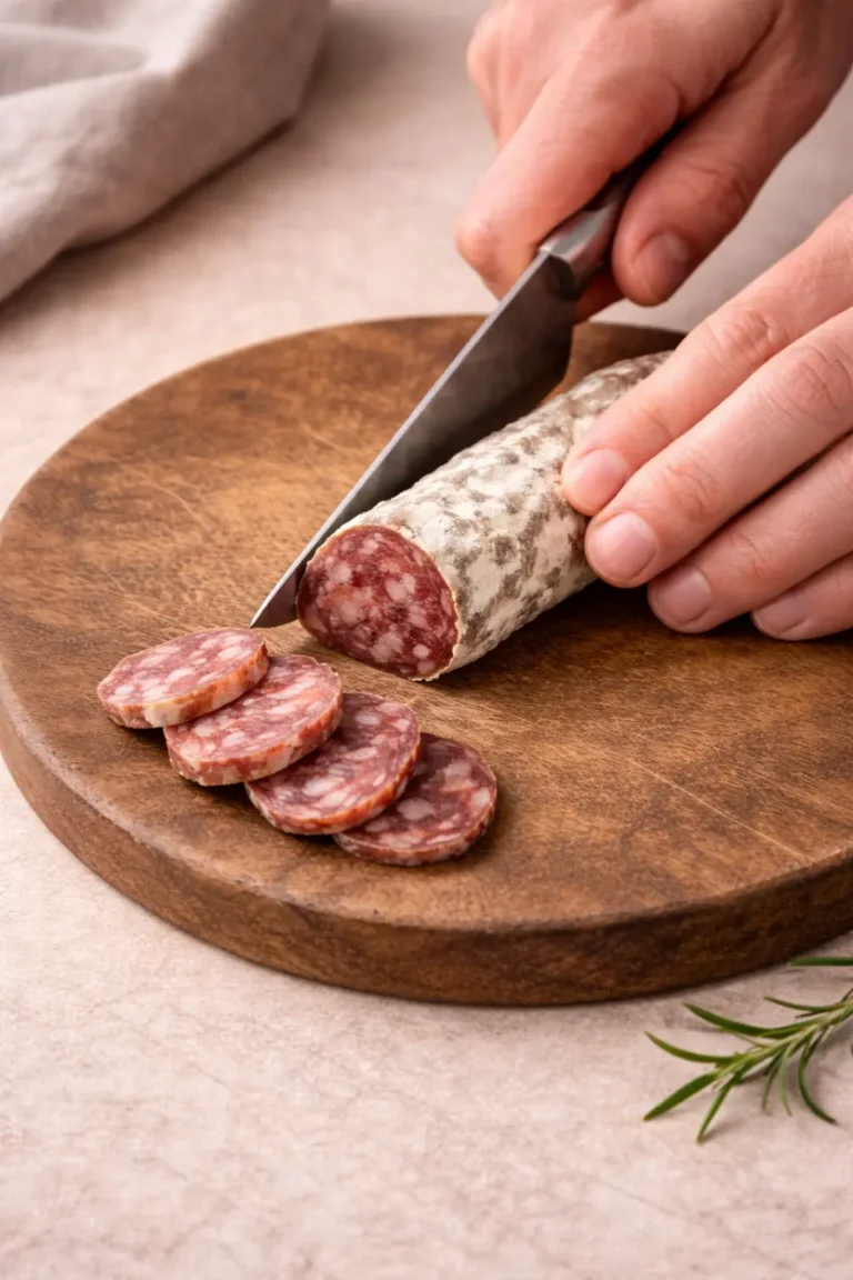 franse worst met rode wijn en sjalot