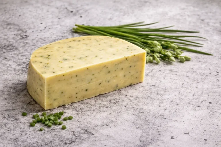 kaas met knoflook en bieslook