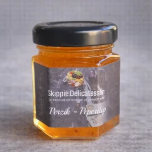 Perzik peper dip