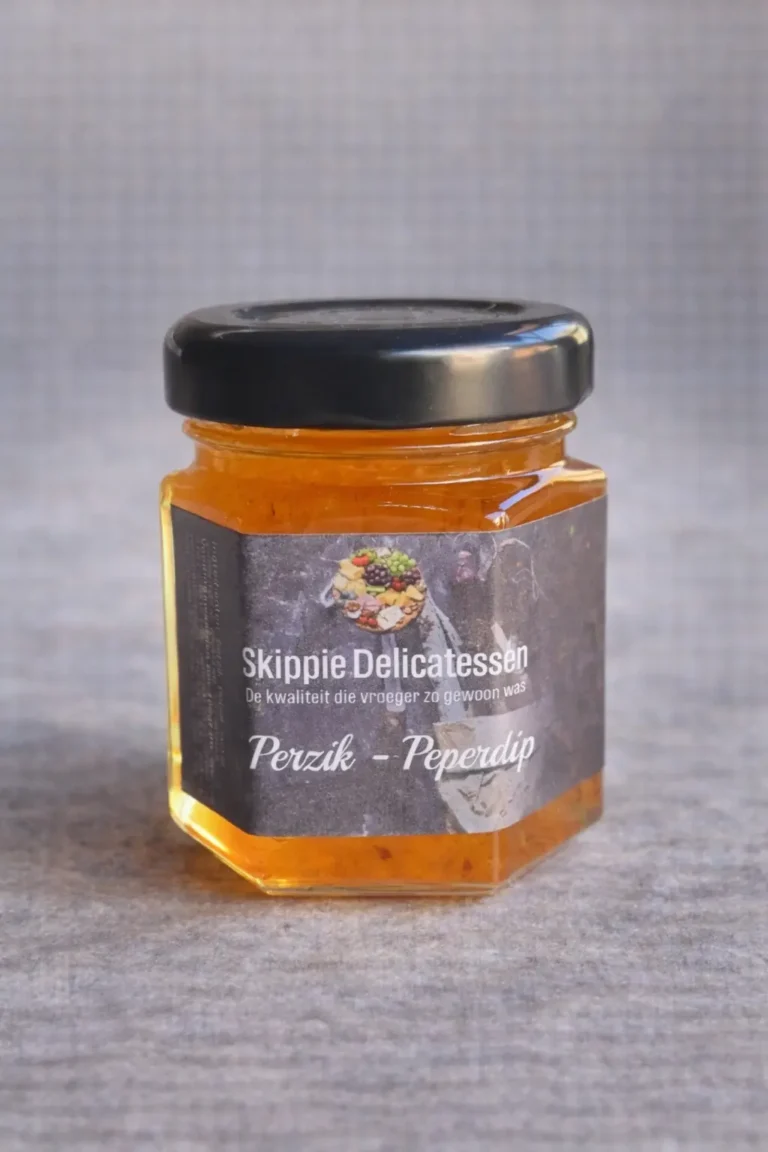 Perzik peper dip