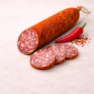 franse worst met paprika