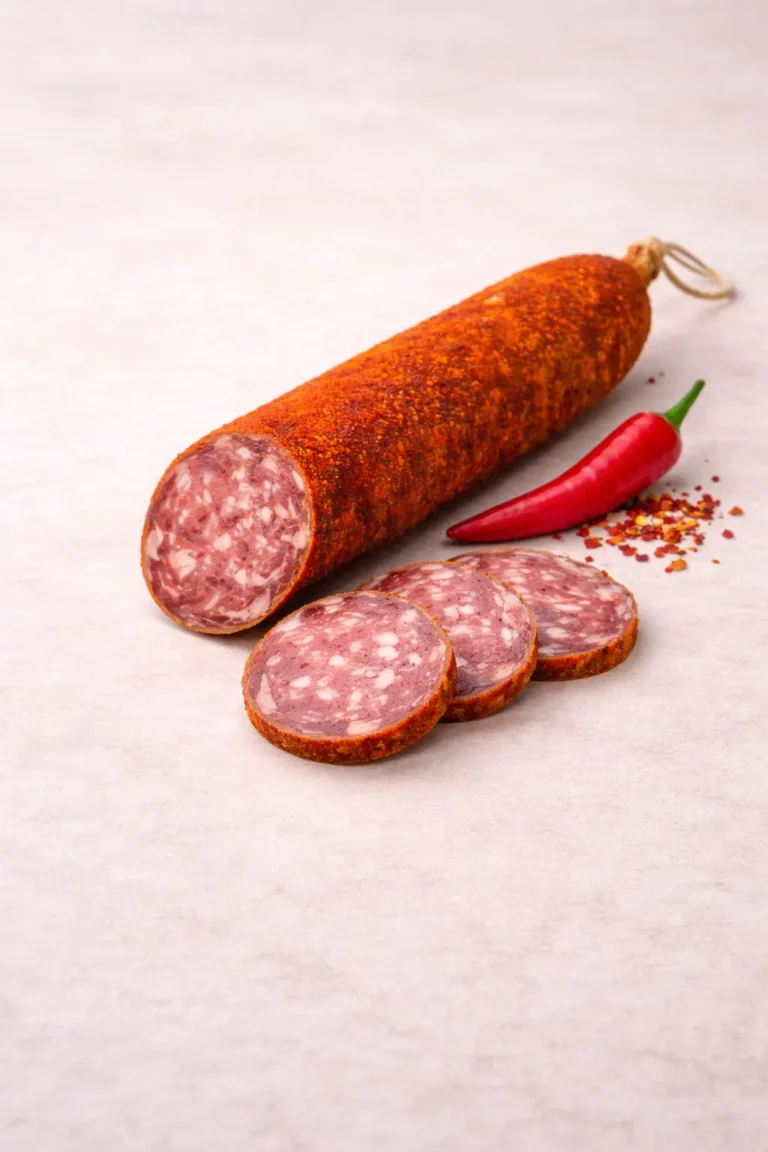 franse worst met paprika