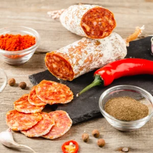 salami met rode peper