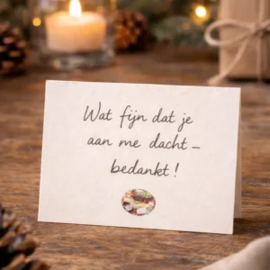 Handgeschreven kaart