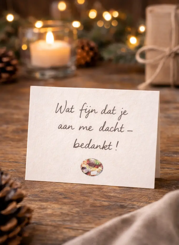 Handgeschreven kaart