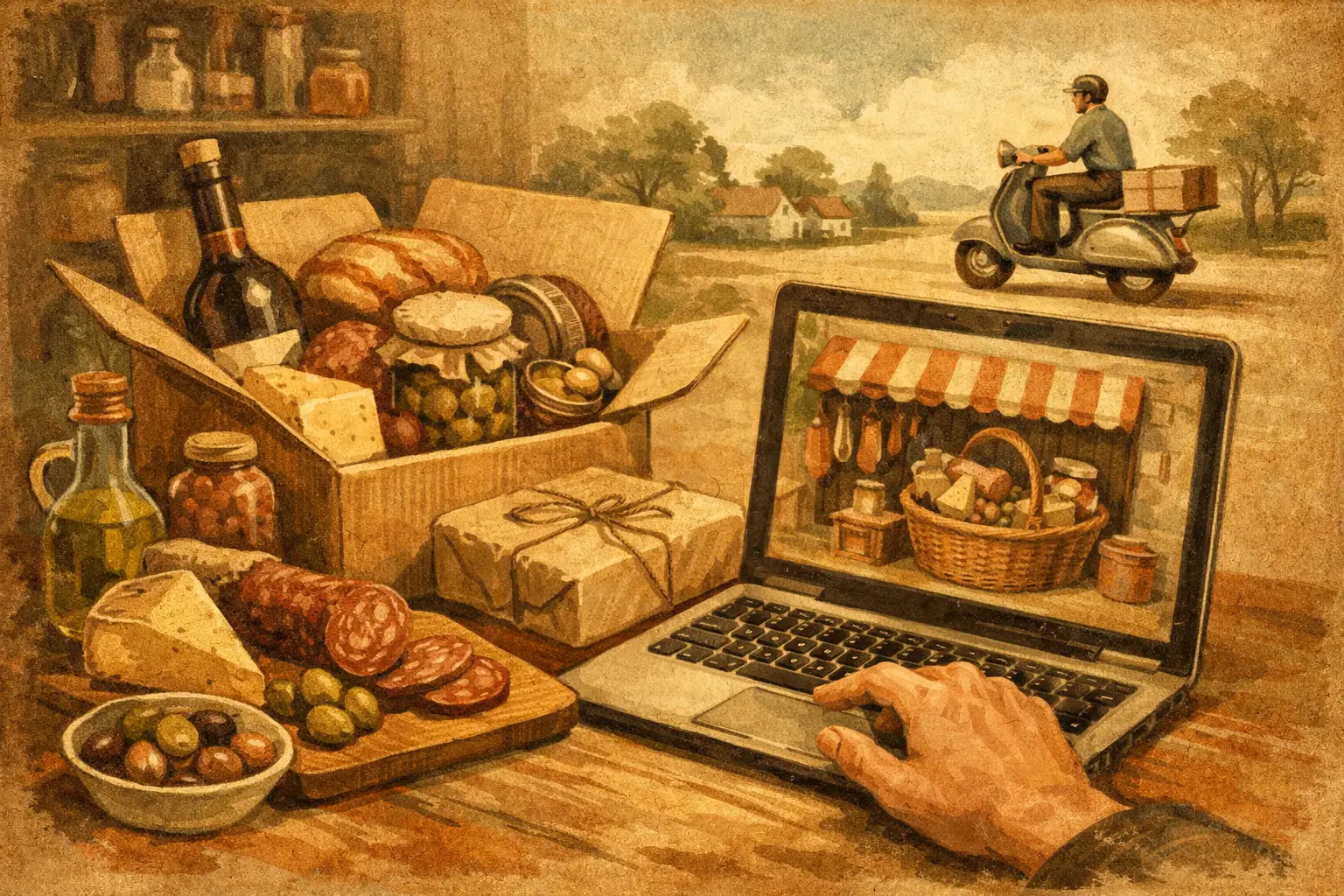 Ambachtelijke delicatessen online bestellen