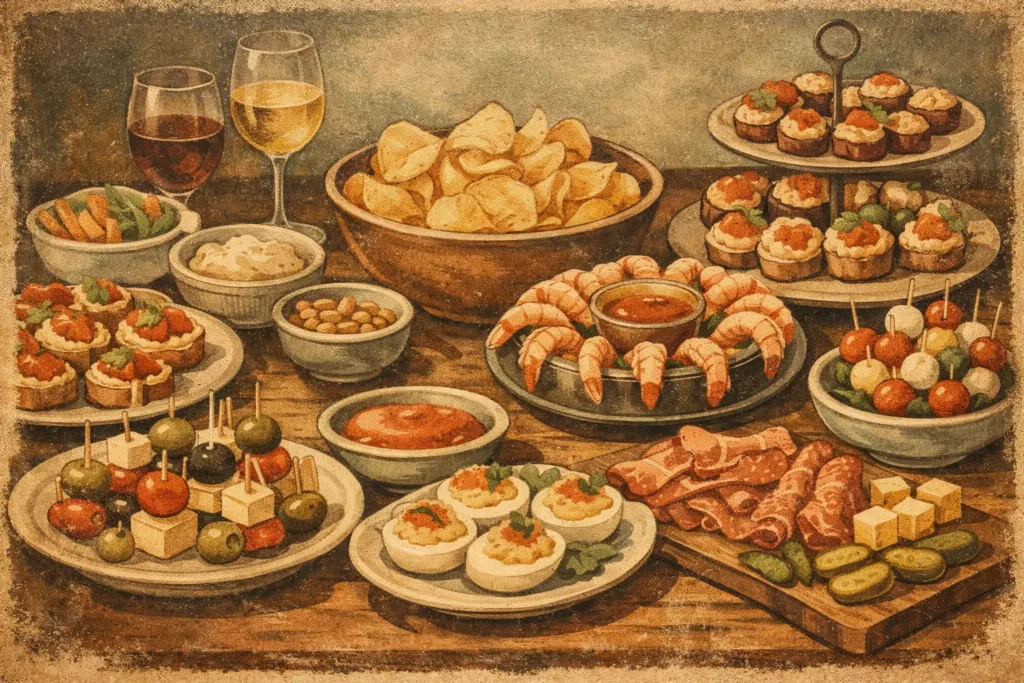 15 beste borrelhapjes zonder koken