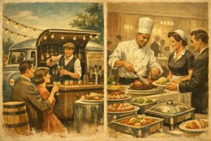 Borrelkar versus traditionele catering