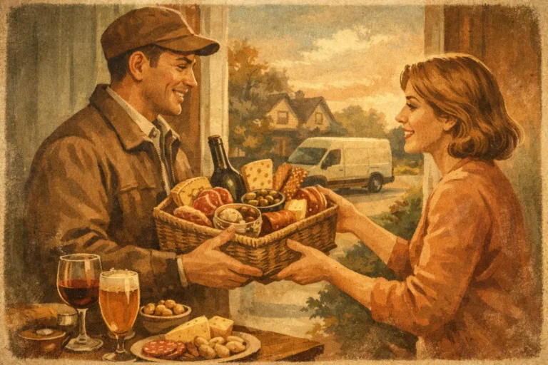 Borrelpakket cadeau thuis bezorgen?