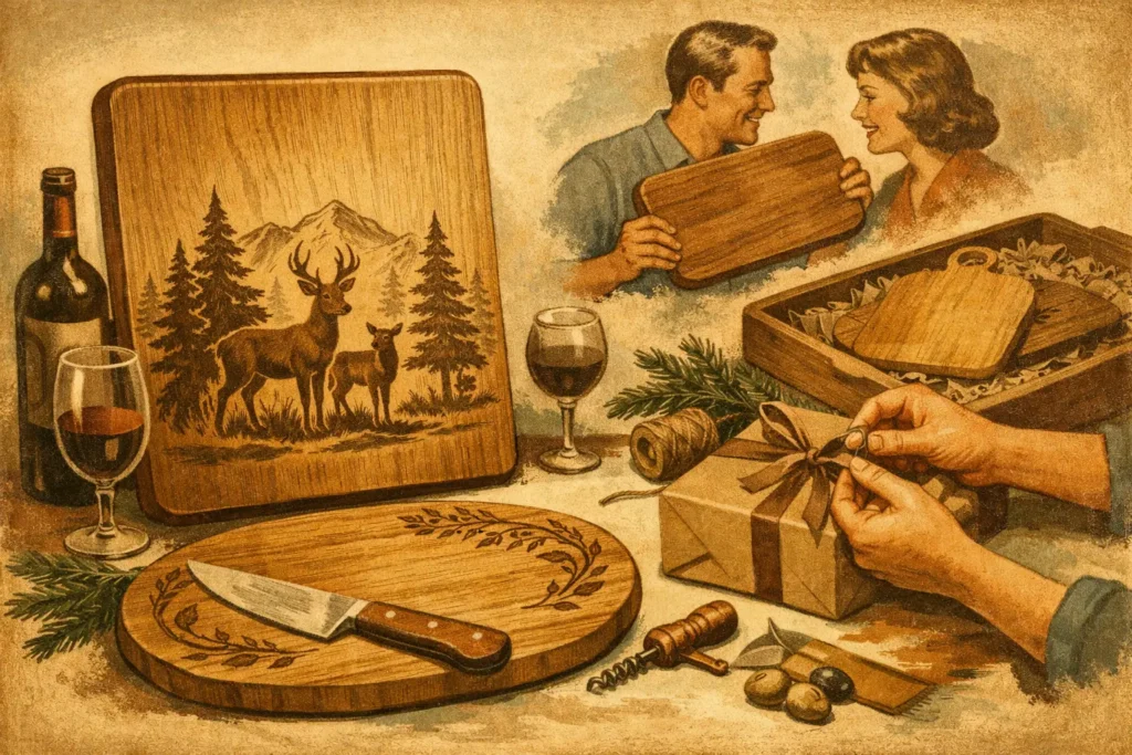 Snijplank cadeau met gravure kiezen